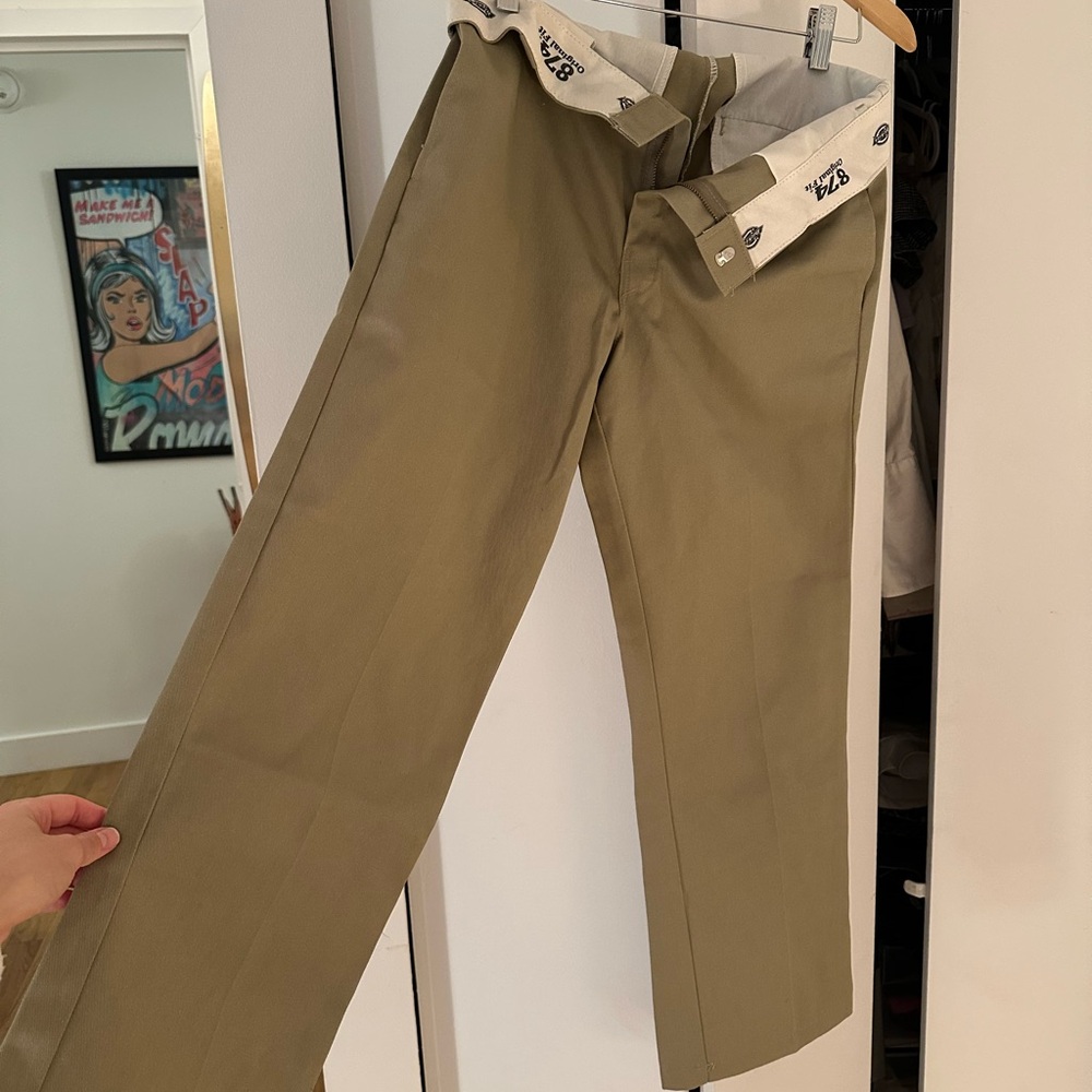 Dickies Women's Tan Chinos